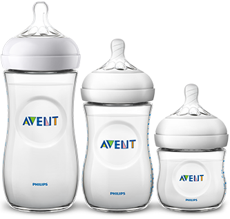 ขวดนมทารก Avent Natural