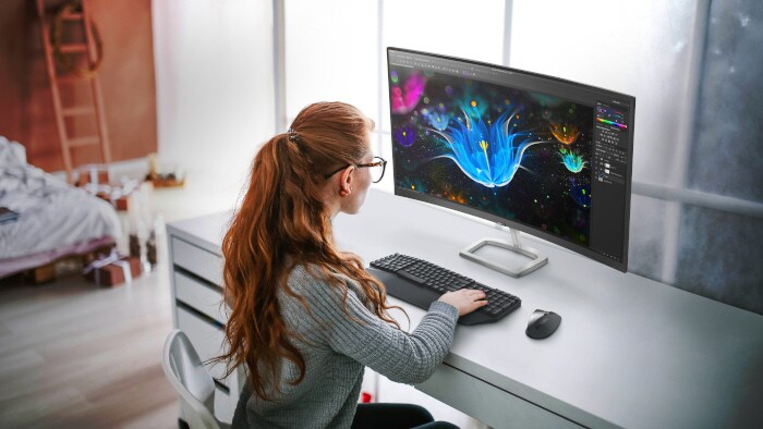 จอภาพโค้ง