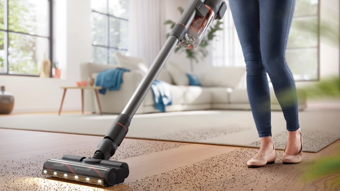 วิดีโอ Philips Cordless VC 7000 Series Aqua