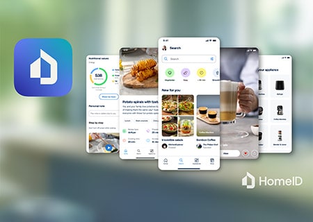 แอปพลิเคชัน Philips HomeID แอปอัจฉริยะสำหรับสูตรอาหาร
