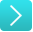 turquoise arrow